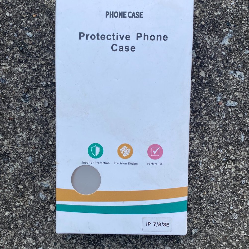 Krichit Protective Phone Case Cover For iPhone 7/8/SE Crystal Clear Shockproof